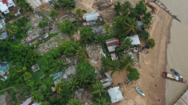 Relocation Efforts Continue for Families Along Parika Sea Dam