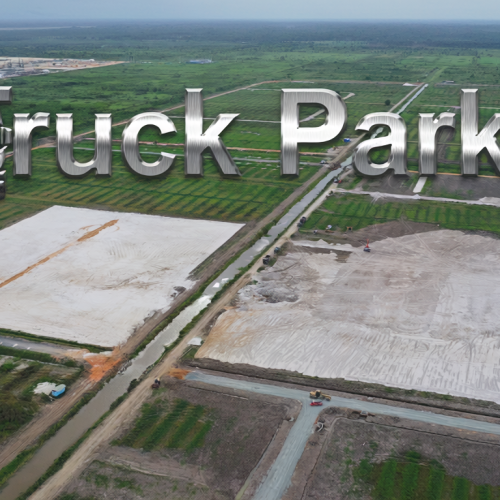 Infrastructure works at Wales Truck and Auto Zone progressing